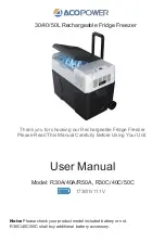 Предварительный просмотр 1 страницы ACOPOWER LiONCooler Combo X40A User Manual