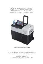 Предварительный просмотр 16 страницы ACOPOWER LiONCooler Combo X40A User Manual