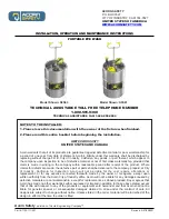 Acorn Safety S0S60 Installation, Operation And Maintenance Instructions preview