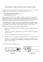 Acorn Archimedes 300 series Fitting Instructions Manual preview