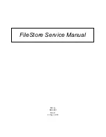 Acorn FileStore E01 Service Manual preview