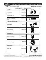 Preview for 23 page of Acorn Meridian 3791-LO Installation, Operation And Maintenance Manual