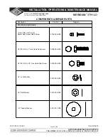 Preview for 24 page of Acorn Meridian 3791-LO Installation, Operation And Maintenance Manual