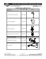 Preview for 24 page of Acorn Meridian Corterra 3751 Installation, Operation & Maintenance Manual