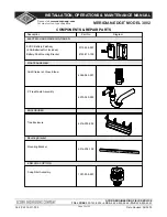 Preview for 20 page of Acorn Meridian Edge 3802 Installation, Operation & Maintenance Manual