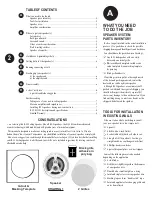 Preview for 2 page of Acoustech H-310C Installation And Owner'S Manual