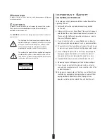 Preview for 3 page of Acoustic Energy AEG05/P5 Owner'S Manual