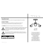 Preview for 2 page of Acoustic Energy Aego P5 Owner'S Manual