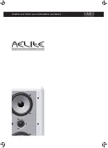 Acoustic Energy Aelite Installation And Owner'S Manual предпросмотр