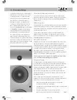 Preview for 5 page of Acoustic Energy Linear Three Owner'S Manual