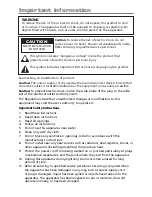 Preview for 2 page of Acoustic Research ARHD41 Installation And Operation Manual