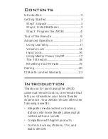 Preview for 2 page of Acoustic Research ARi3G User Manual