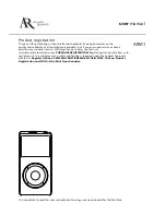 Acoustic Research ARM1 User Manual предпросмотр