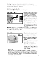 Preview for 11 page of Acoustic Research AW-811 Installation And Operation Manual