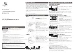 Preview for 1 page of Acoustic Research AW825 Installation And Operation Manual