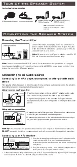 Preview for 3 page of Acoustic Research AWS53 User Manual