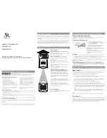 Preview for 3 page of Acoustic Research AWSBT4 Installation And Operation Manual