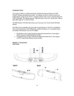 Предварительный просмотр 5 страницы Acoustic Research M80 - M80 Portable Bluetooth Speaker System Installation And Operation Manual