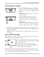 Предварительный просмотр 5 страницы Acoustic Research POWERED HDMI REPEATER HD588 Installation Manual