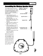 Preview for 9 page of Acoustic Research WHT24 Installation And Operation Manual