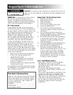 Preview for 2 page of Acoustic Research wireless speakers AW877 Installation And Operation Manual