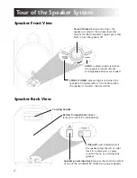 Preview for 4 page of Acoustic Research wireless speakers AW877 Installation And Operation Manual