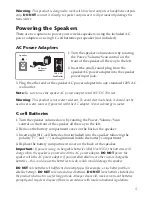 Preview for 7 page of Acoustic Research wireless speakers AW877 Installation And Operation Manual