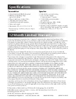 Preview for 12 page of Acoustic Research wireless speakers AW877 Installation And Operation Manual