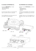 Preview for 8 page of Acoustic Signature MONTANA Neo Instruction Manual