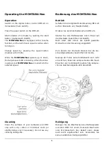 Предварительный просмотр 9 страницы Acoustic Signature MONTANA Neo Instruction Manual