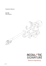 Acoustic Signature TA-700 Instruction Manual предпросмотр