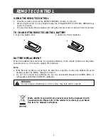 Предварительный просмотр 6 страницы ACOUSTIC SOLUTIONS ASTV1615HDS Owner'S Manual