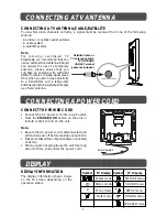 Предварительный просмотр 9 страницы ACOUSTIC SOLUTIONS ASTV1615HDS Owner'S Manual