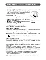 Preview for 3 page of ACOUSTIC SOLUTIONS ASTVD2115S Owner'S Manual