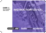 Предварительный просмотр 1 страницы ACOUSTIC SOLUTIONS CAMP-1B Instruction Manual