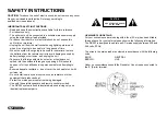 Предварительный просмотр 3 страницы ACOUSTIC SOLUTIONS DS 222 Instruction Manual