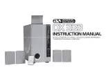 ACOUSTIC SOLUTIONS DX 333 Instruction Manual предпросмотр