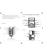 Предварительный просмотр 4 страницы ACOUSTIC SOLUTIONS KW-TB001 Instruction Manual