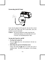 Preview for 13 page of ACOUSTIC SOLUTIONS MS115BT Instruction Manual