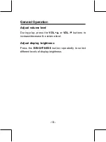 Preview for 16 page of ACOUSTIC SOLUTIONS MS115BT Instruction Manual