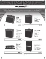 Preview for 8 page of Acoustic AG120S User Manual