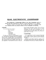 Preview for 2 page of Acoustical Manufacturing Co. ESL 57 - service Manual