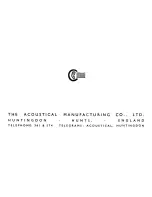 Preview for 10 page of Acoustical Manufacturing Co. ESL 57 - service Manual