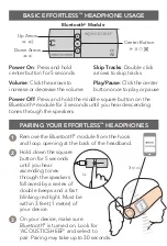 Preview for 3 page of AcousticSheep SleepPhones RunPhones EFFORTLESS User Manual