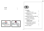 Предварительный просмотр 2 страницы Acova 874100 Instructions For Use Manual