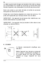 Предварительный просмотр 5 страницы Acova ANGORA XS Manual