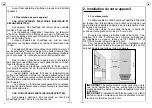 Preview for 4 page of Acova ATOLL SPA SL-080-050 Instructions For Use Manual