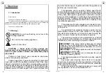 Preview for 10 page of Acova TAL2 Series Instructions For Use Manual