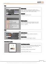 Preview for 20 page of Acowa PUMA User Manual