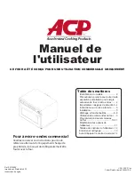 Preview for 19 page of ACP AMSO Series Owner'S Manual